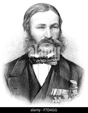 Heinrich Barth, 1821-1865, einem deutschen Entdecker Afrikas und Gelehrter Stockfoto