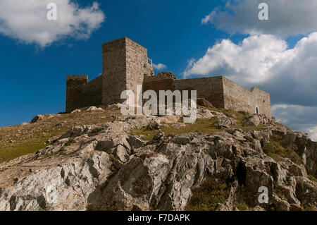 Burg 13. Jh., Aracena, Huelva Provinz, Region von Andalusien, Spanien, Europa Stockfoto