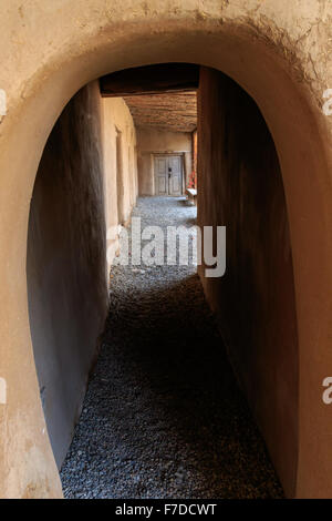 Detail im La Hacienda del Los Martinez in Taos, NM, USA Stockfoto