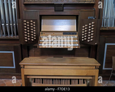 Orgel an Allerheiligen, Kingston Upon Thames, London, England, UK Stockfoto