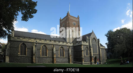 Außenansicht der All Saints Church, Kingston upon Thames, London, England, Großbritannien Stockfoto