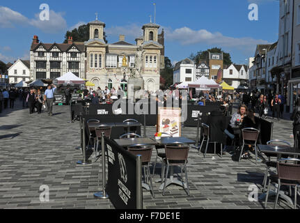 Kingston-on-Thames Marketplace, West London, Surrey, England, Großbritannien Stockfoto