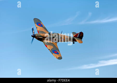 Hawker Hurricane Mk1 - R4118 / G-HUPW. Stockfoto