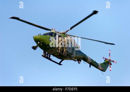 Westland Lynx AH.7, XZ182 von 847 Naval Air Squadron RNAS Yeovilton. Stockfoto