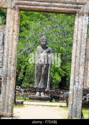 Die Ruinen von Polonnaruwa (alte Sri Lankas Hauptstadt) Stockfoto