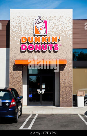 Dunkin ' Donuts Donut Shop Shop anmelden Stockfoto