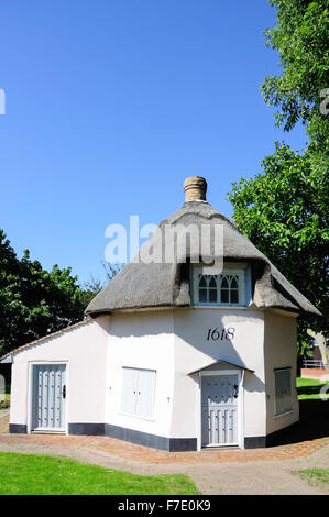 17. Jahrhundert niederländische Cottage Museum, Northwick Road, Canvey Insel, Essex, England, Vereinigtes Königreich Stockfoto