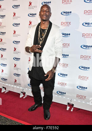 Tyrese Posen an der 2. Jahresurlaub WDAS Stau an das Wells Fargo Center in Philadelphia, PA, USA Stockfoto