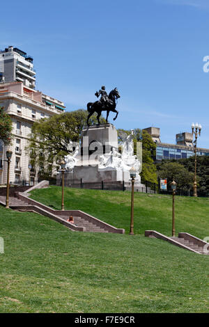 Bartolomé Mitre-Denkmal befindet sich in der Plaza Mitre, Buenos Aires Argentinien Stockfoto