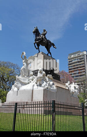 Bartolomé Mitre-Denkmal befindet sich in der Plaza Mitre, Buenos Aires Argentinien Stockfoto