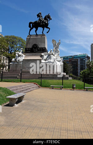 Bartolomé Mitre-Denkmal befindet sich in der Plaza Mitre, Buenos Aires Argentinien Stockfoto
