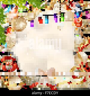 Weihnachts-Dekoration. EPS 10 Stock Vektor