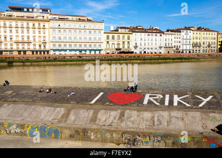 Pescaia di Santa Rosa - Florenz, Italien Stockfoto