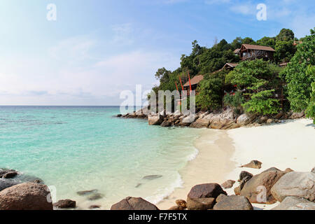 Sunrise Beach I Koh Lipe i Thailand Stockfoto