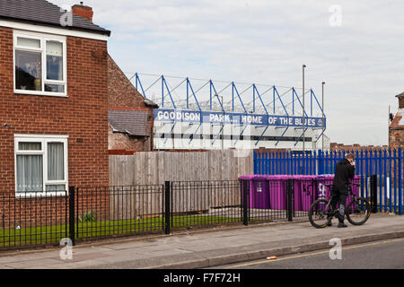 Dokumentation Bilder FC Everton, Goodison, Liverpool FC, Anfield Road, Liverpool, England Stockfoto