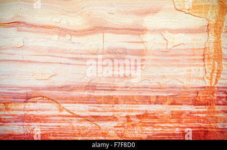 Oberfläche von Sandstein, natürlichen Hintergrund oder Textur. Stockfoto