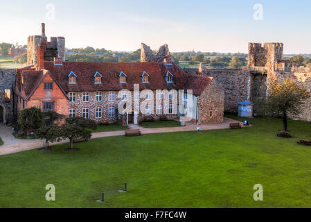 Framlingham Castle, Framlingham, Suffolk, England, Vereinigtes Königreich Stockfoto