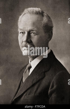 Sir Wilfred Thomason Grenfell, 1865-1940.  Englische medizinischer Missionar nach Neufundland und Labrador. Stockfoto