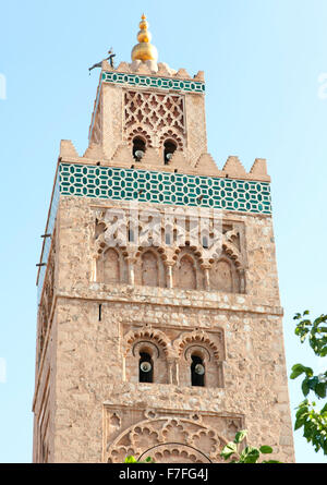 La Koutoubia-Moschee in Marrakesch, Marokko. Stockfoto