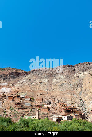 Matate Gemeinde in der Nähe von Dorf Imlil im Atlas-Gebirge in Marokko. Stockfoto