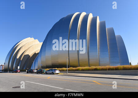 KANSAS CITY, MO - Oktober 11: Kauffman Center for the Performing Arts in Kansas City, Missouri. Stockfoto