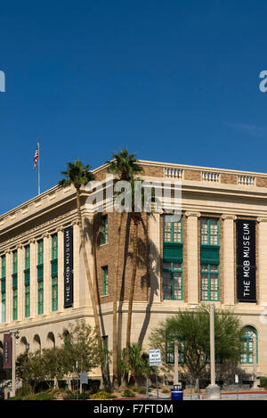 Mob Museum Las Vegas Nevada, USA Stockfoto