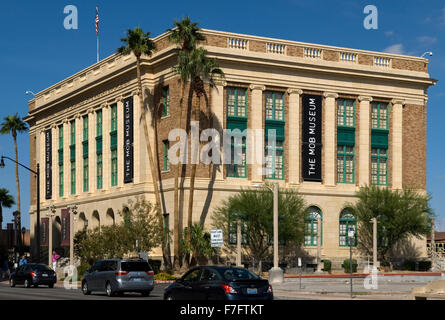 Mob Museum Las Vegas Nevada, USA Stockfoto
