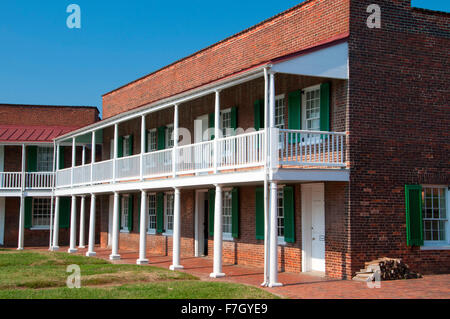 Fort-Kaserne, Fort McHenry National Monument und historischen Schrein, Maryland Stockfoto