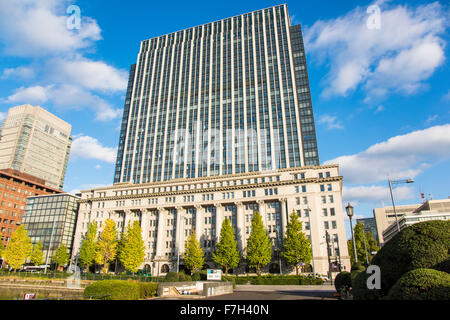 Meijiseimeikan Gebäude, Chiyoda-Ku, Tokyo, Japan Stockfoto