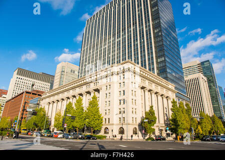 Meijiseimeikan Gebäude, Chiyoda-Ku, Tokyo, Japan Stockfoto