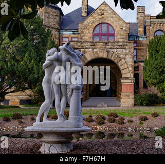 Statue der drei Grazien im Maymont Park, Richmond, VA. Stockfoto