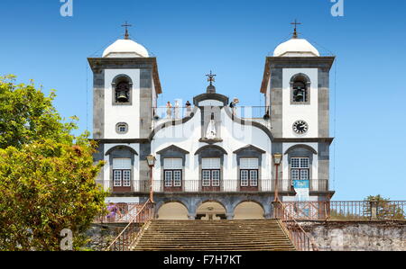 Kirche Nossa Senhora, Monte, die Insel Madeira, Portugal Stockfoto