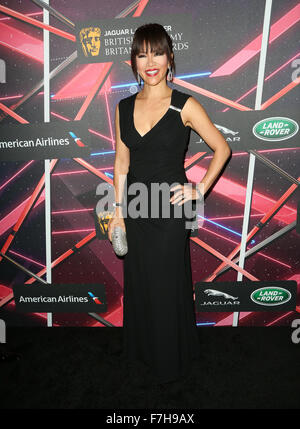 Prominente besuchen 2015 Jaguar Land Rover British Academy Britannia Awards präsentiert von American Airlines bei The Beverly Hilton Hotel in Beverly Hills.  Mitwirkende: Julie Chen wo: Los Angeles, California, Vereinigte Staaten von Amerika bei: 30. Oktober 2015 Stockfoto