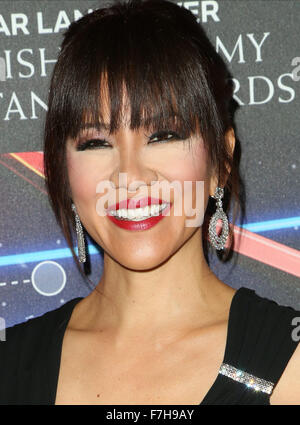 Prominente besuchen 2015 Jaguar Land Rover British Academy Britannia Awards präsentiert von American Airlines bei The Beverly Hilton Hotel in Beverly Hills.  Mitwirkende: Julie Chen wo: Los Angeles, California, Vereinigte Staaten von Amerika bei: 30. Oktober 2015 Stockfoto