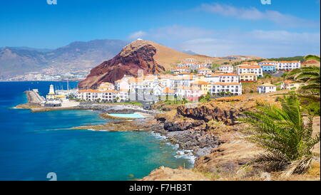 Madeira - Fischerdorf Canical, Insel Madeira, Portugal Stockfoto