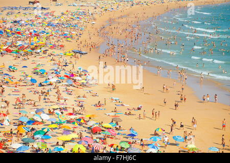 Strand von Praia da Rocha, Portimao, Algarve-Küste, Portugal Stockfoto