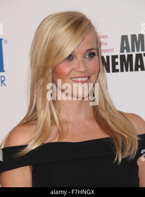29. American Cinematheque Award ehrt Reese Witherspoon - Ankünfte Featuring: Reese Witherspoon wo: Los Angeles, California, Vereinigte Staaten von Amerika bei: 31. Oktober 2015 Stockfoto