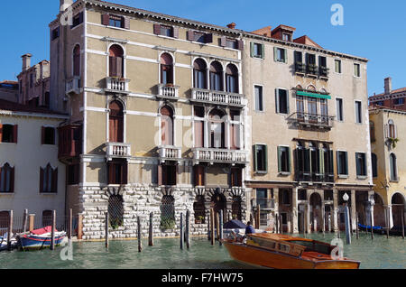 Canal Grande Venedig, Palazzo Boldù-Ghisi, Stockfoto