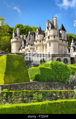 Usse Burg, Usse, Loiretal, Frankreich Stockfoto