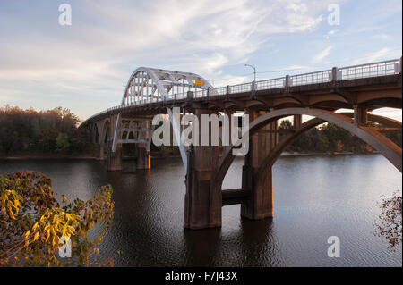 Edmund Pettus Bridge, Selma, Alabama, USA Stockfoto