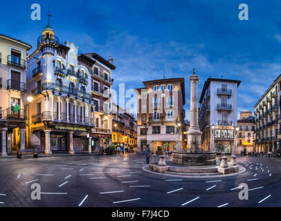 Plaza del Torico in Teruel, Spanien Stockfoto