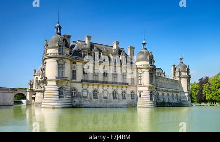 Schloss Chantilly (Chateau de Chantilly) Frankreich Stockfoto