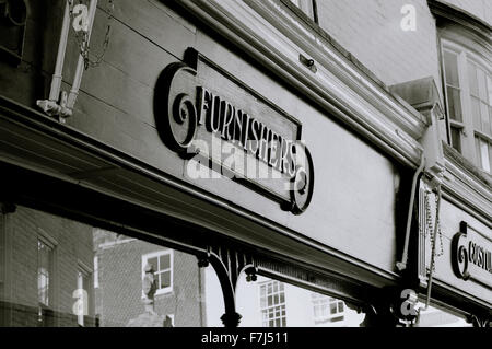 Altmodische traditionellen Kaufhaus Shop in Canterbury in Kent in England in Großbritannien im Vereinigten Königreich. Geschichte-Tradition Stockfoto