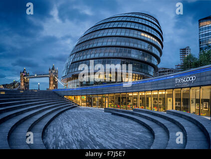 Rathaus, London, England, UK Stockfoto