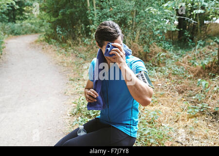 MAN SICH DARIN ÜBEN, SPORT Stockfoto