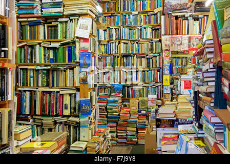 Innenausbau von Camilla Buchhandlung, Grove Road, Eastbourne, East Sussex, England UK Stockfoto