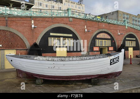Brighton Fischereimuseum direkt am Meer in Brighton, East Sussex Stockfoto