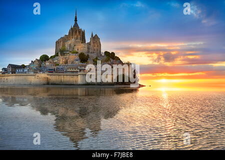 Mont Saint Michel, Normandie, Frankreich