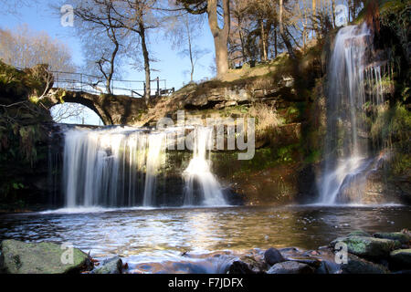 Lumb fällt in der Nähe von Halifax, Yorkshire, England, Großbritannien Stockfoto