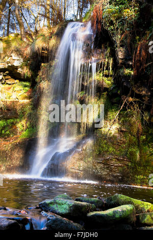 Lumb fällt in der Nähe von Halifax, Yorkshire, England, Großbritannien Stockfoto